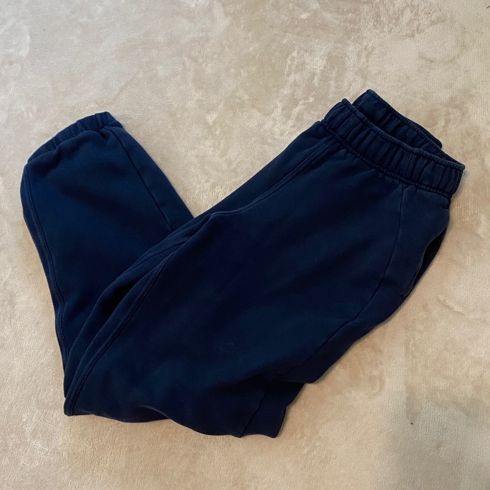 Lulu cropped scuba set true navy XS - Picture 4 of 6